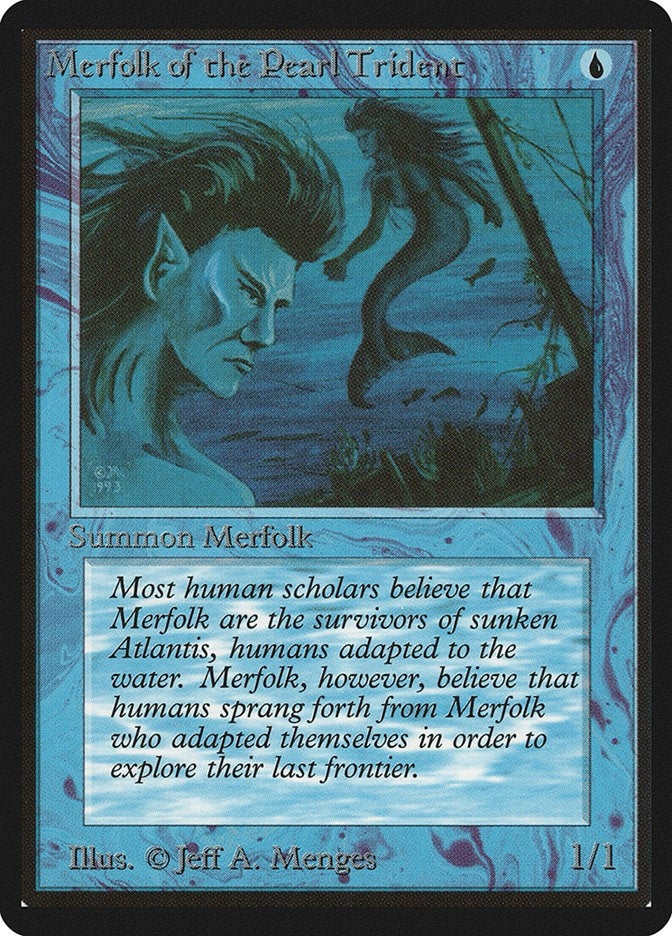 Merfolk of the Pearl Trident [LEB] - MTG Single