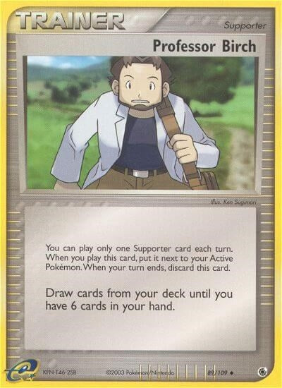 Image for Professor Birch (89/109) (Ruby and Sapphire) - Pokemon
