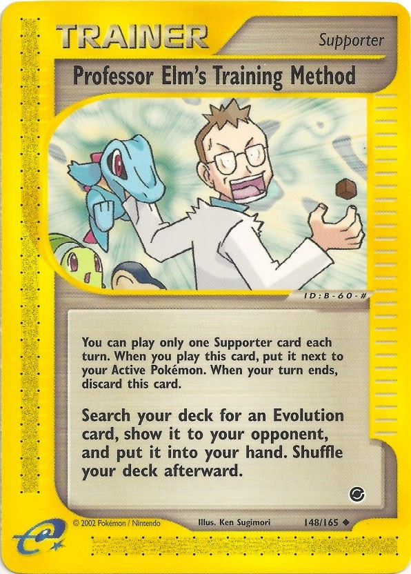 Image for Professor Elm's Training Method (148/165) (Expedition) - Pokemon