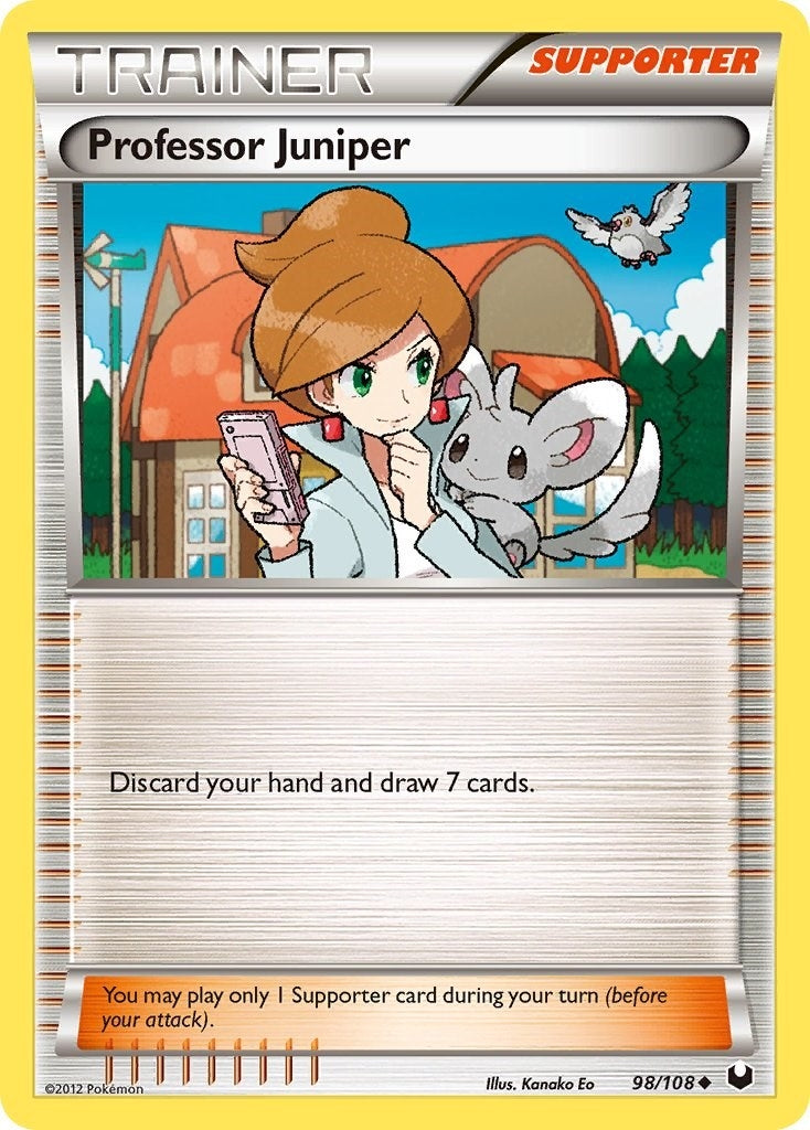 Image for Professor Juniper (98/108) (Dark Explorers) - Pokemon