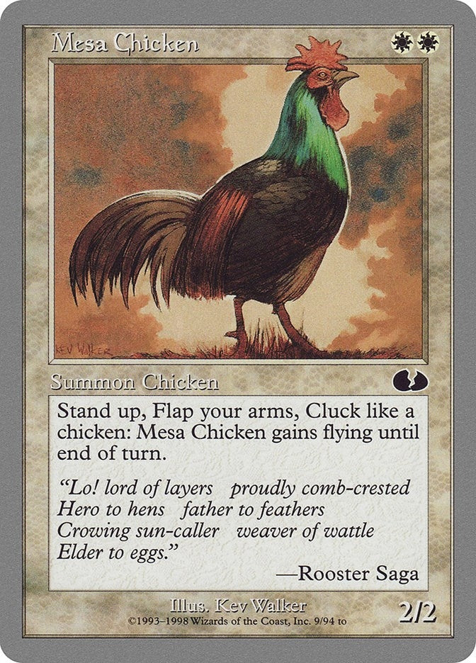 Mesa Chicken (9) [UGL] - MTG Single