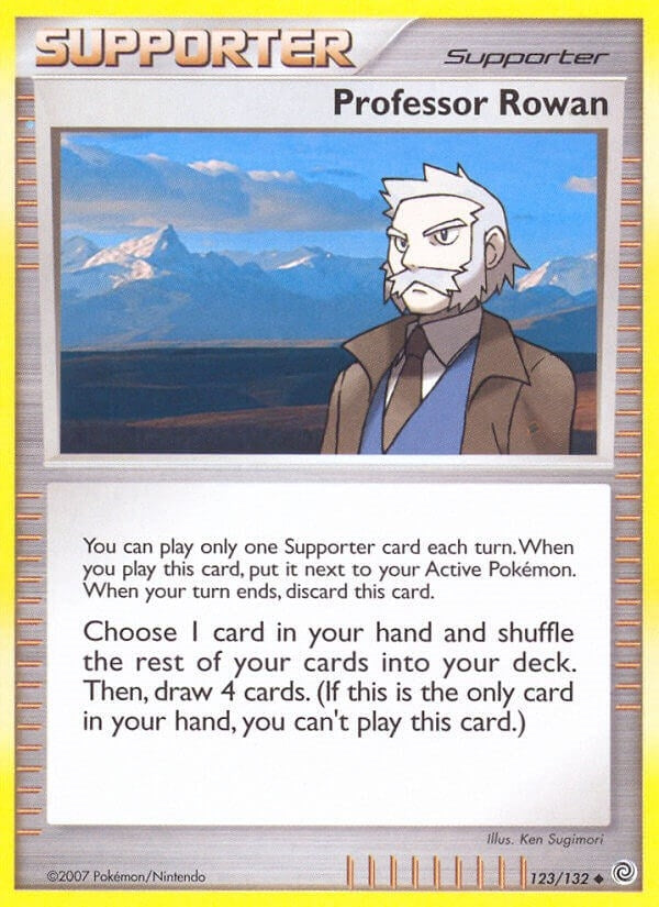 Image for Professor Rowan (123/132) (Secret Wonders) - Pokemon