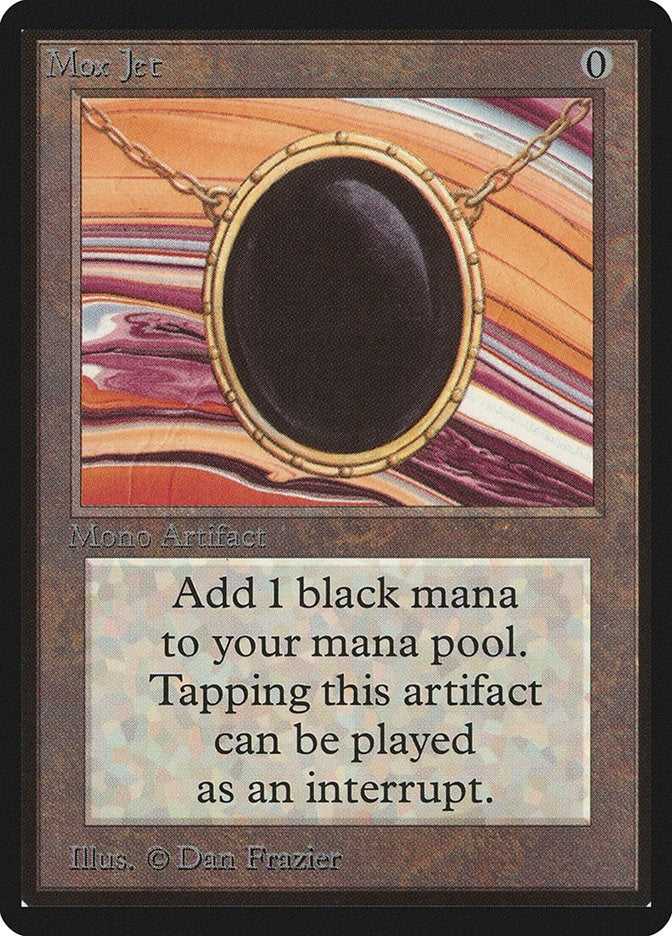 Mox Jet [LEB] - MTG Single