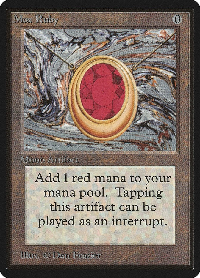 Mox Ruby [LEB] - MTG Single