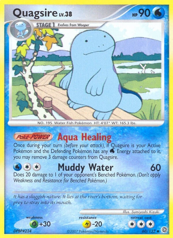 Image for Quagsire (60/132) (Secret Wonders) - Pokemon