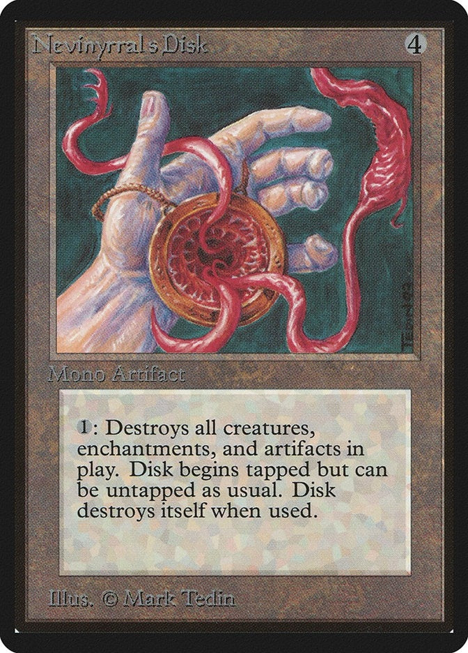 Nevinyrral’s Disk [LEB] - MTG Single