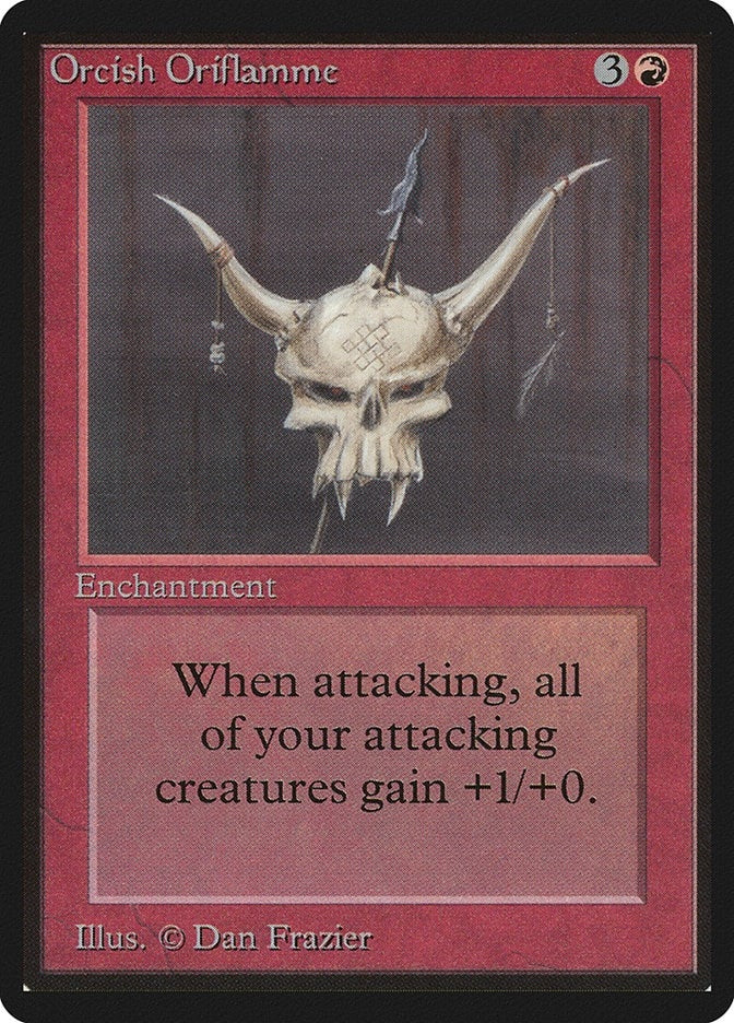 Orcish Oriflamme [LEB] - MTG Single