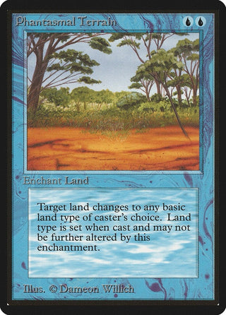 Phantasmal Terrain [LEB] - MTG Single