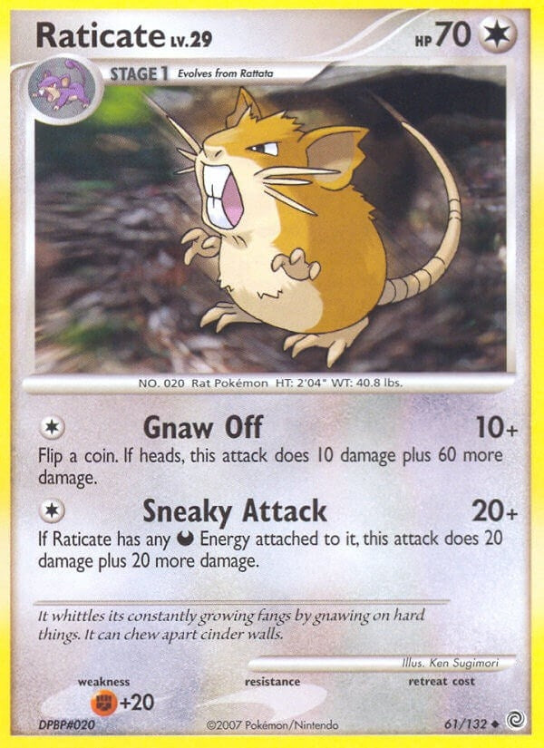 Image for Raticate (61/132) (Secret Wonders) - Pokemon
