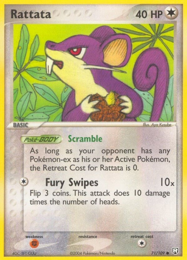 Image for Rattata (71/109) (Team Rocket Returns) - Pokemon