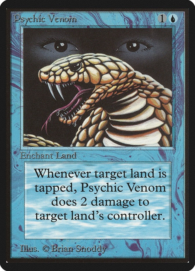 Psychic Venom [LEB] - MTG Single