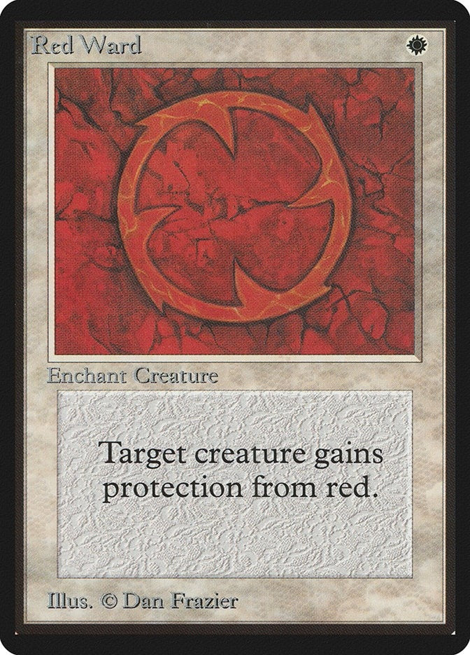 Red Ward [LEB] - MTG Single