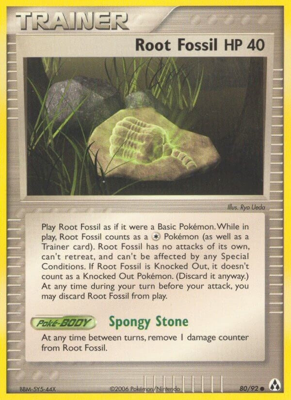 Image for Root Fossil (80/92) (Legend Maker) - Pokemon