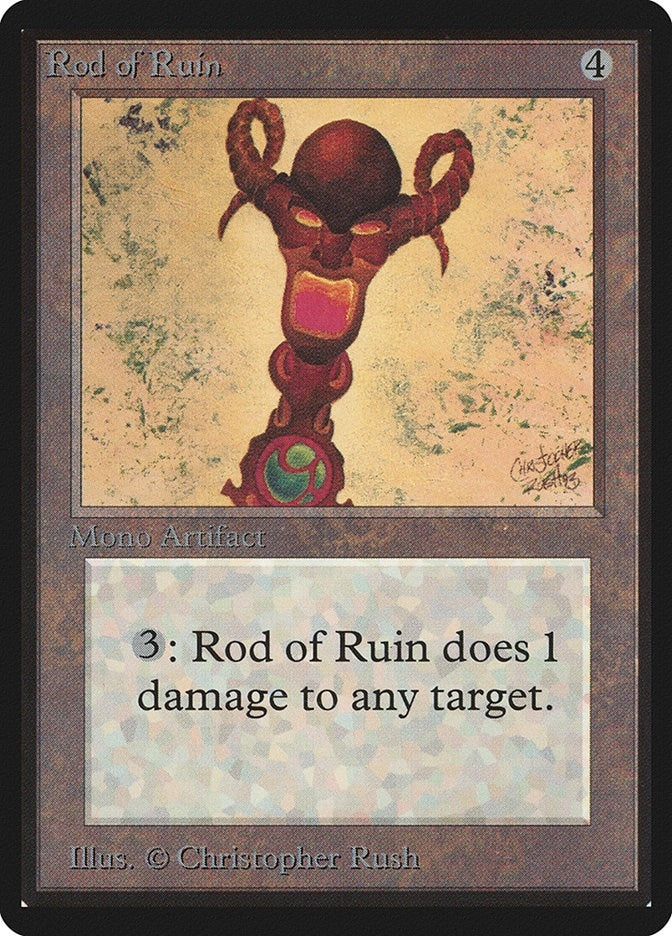 Rod of Ruin [LEB] - MTG Single