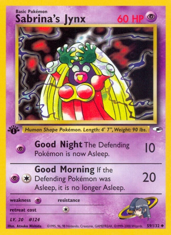 Image for Sabrina's Jynx (059/132) (Gym Heroes) - Pokemon