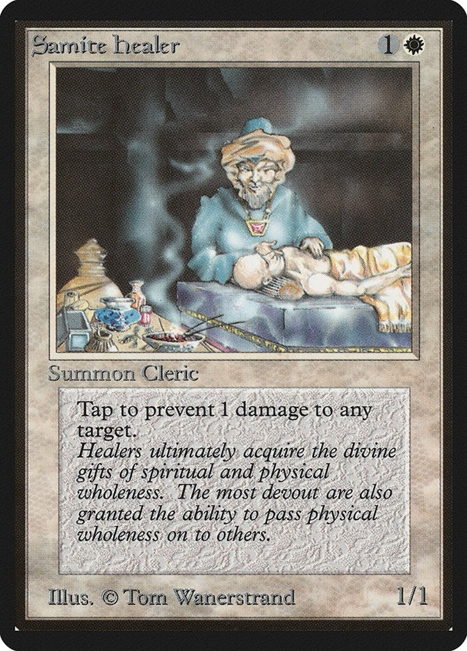 Samite Healer [LEB] - MTG Single