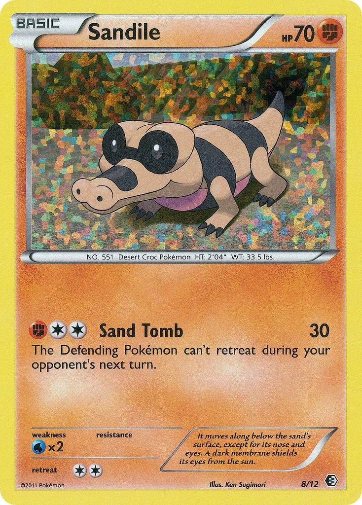 Image for Sandile (008/012) (McDonald's Promos 2011) - Pokemon
