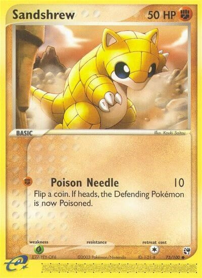 Image for Sandshrew (75/100) (Sandstorm) - Pokemon