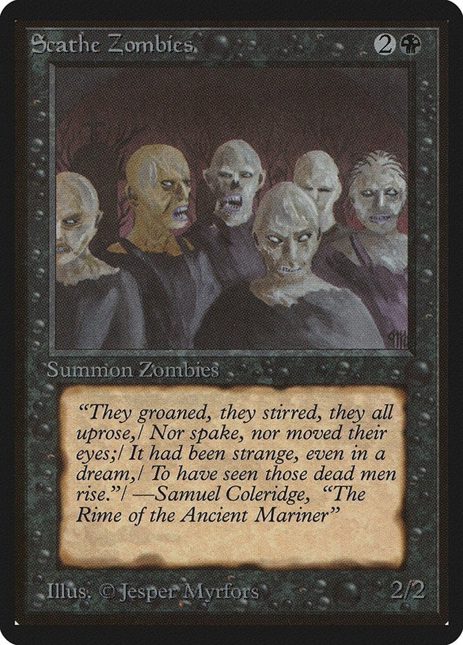 Scathe Zombies [LEB] - MTG Single