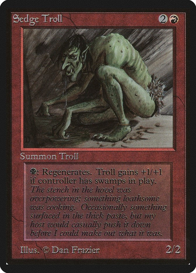 Sedge Troll [LEB] - MTG Single
