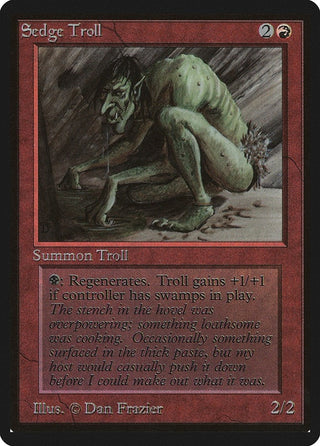 Sedge Troll [LEB] - MTG Single