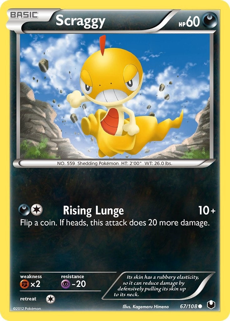 Image for Scraggy (67/108) (Dark Explorers) - Pokemon