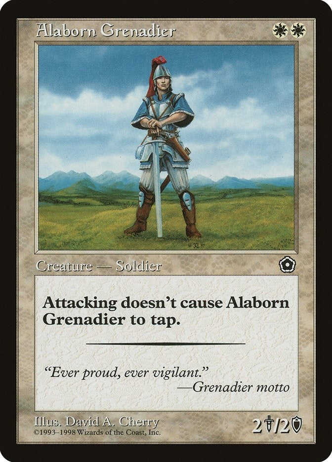 Alaborn Grenadier [P02] - MTG Single