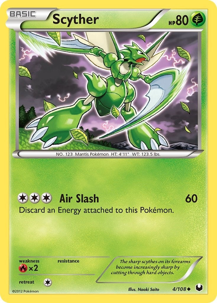 Image for Scyther (4/108) (Dark Explorers) - Pokemon