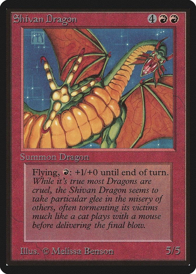 Shivan Dragon [LEB] - MTG Single