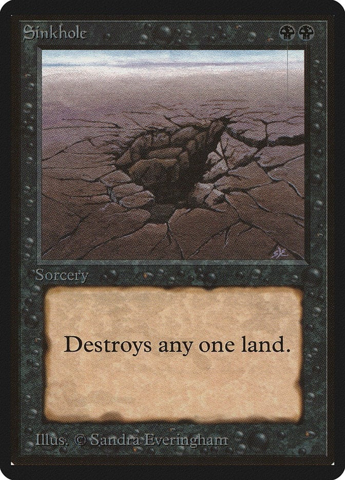 Sinkhole [LEB] - MTG Single
