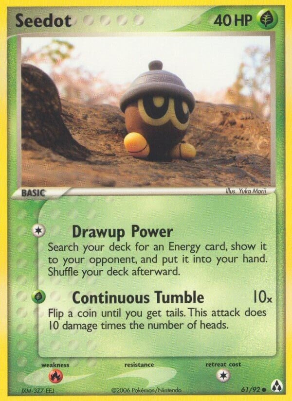 Image for Seedot (61/92) (Legend Maker) - Pokemon