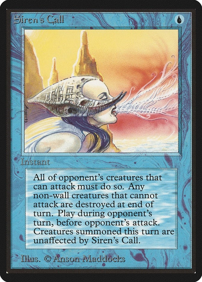 Siren’s Call [LEB] - MTG Single