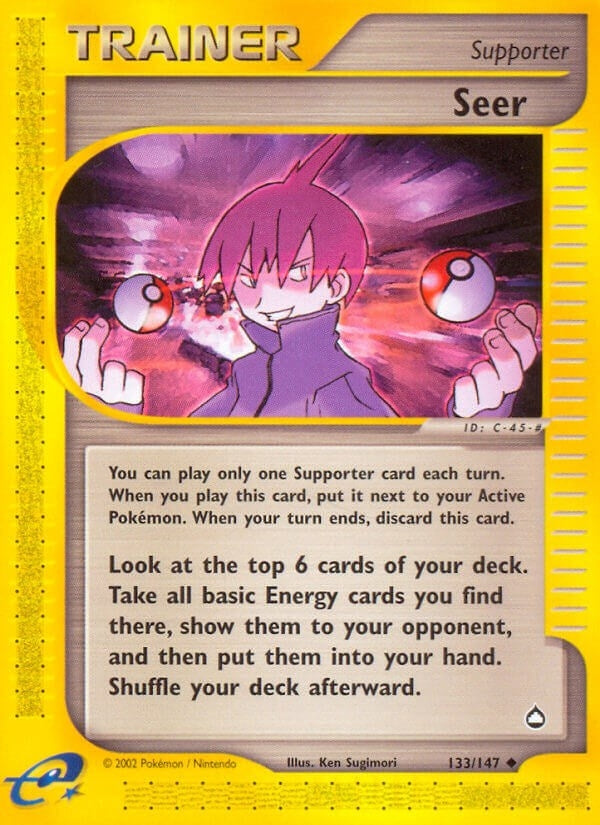 Image for Seer (133/147) (Aquapolis) - Pokemon
