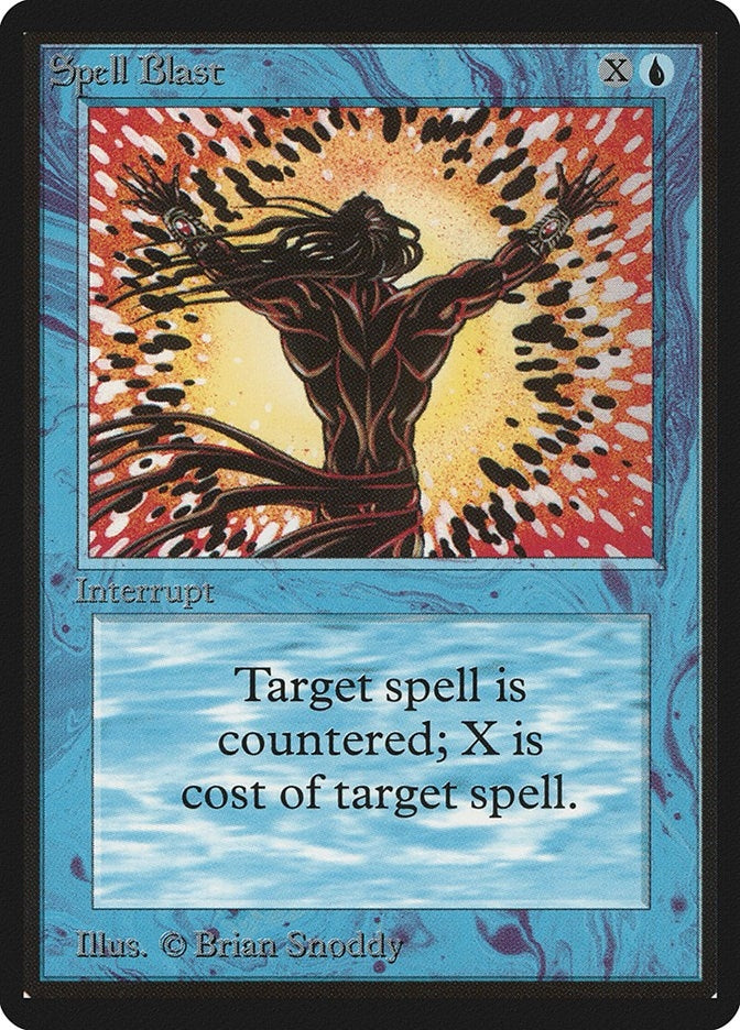 Spell Blast [LEB] - MTG Single