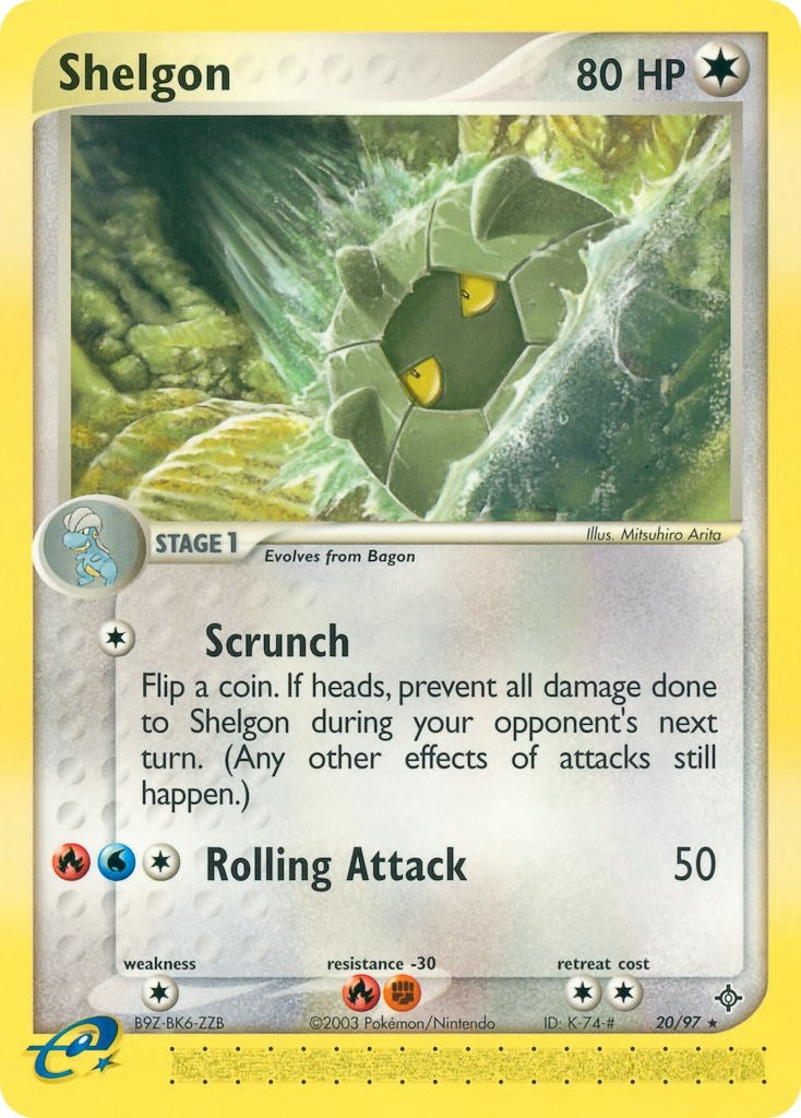 Image for Shelgon (20/97) (Dragon) - Pokemon