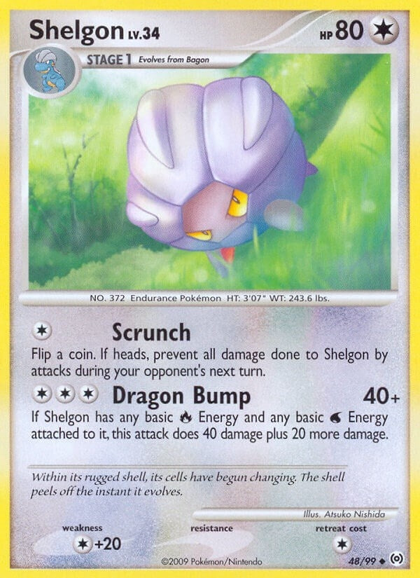 Image for Shelgon (48/99) (Arceus) - Pokemon