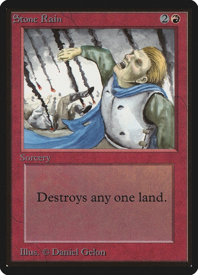 Stone Rain [LEB] - MTG Single