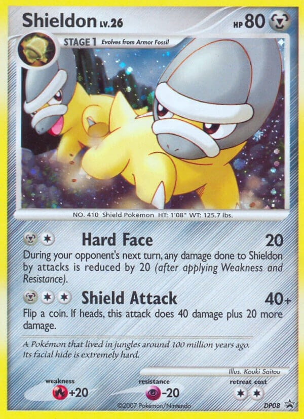 Image for Shieldon - DP08 (DP08) (Diamond and Pearl Promos) - Pokemon