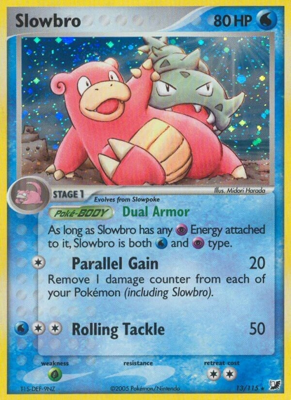 Image for Slowbro (13/115) (Unseen Forces) - Pokemon
