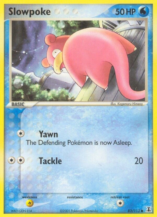 Image for Slowpoke (83/113) (Delta Species) - Pokemon