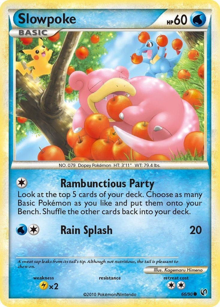 Image for Slowpoke (66/90) (Undaunted) - Pokemon