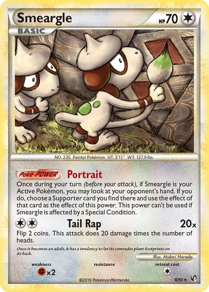Image for Smeargle (8/90) (Undaunted) - Pokemon