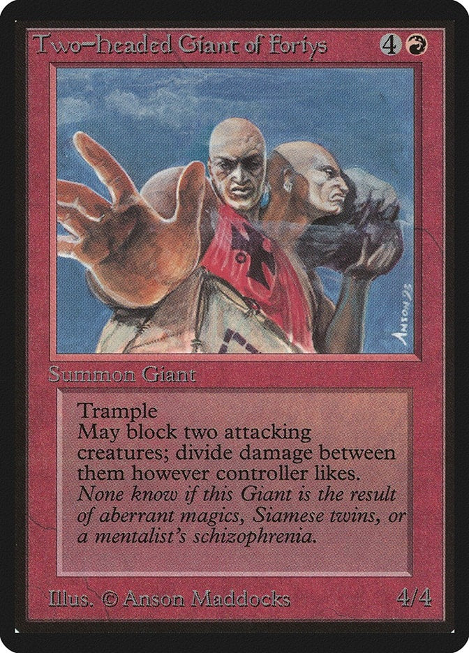 Two-Headed Giant of Foriys [LEB] - MTG Single