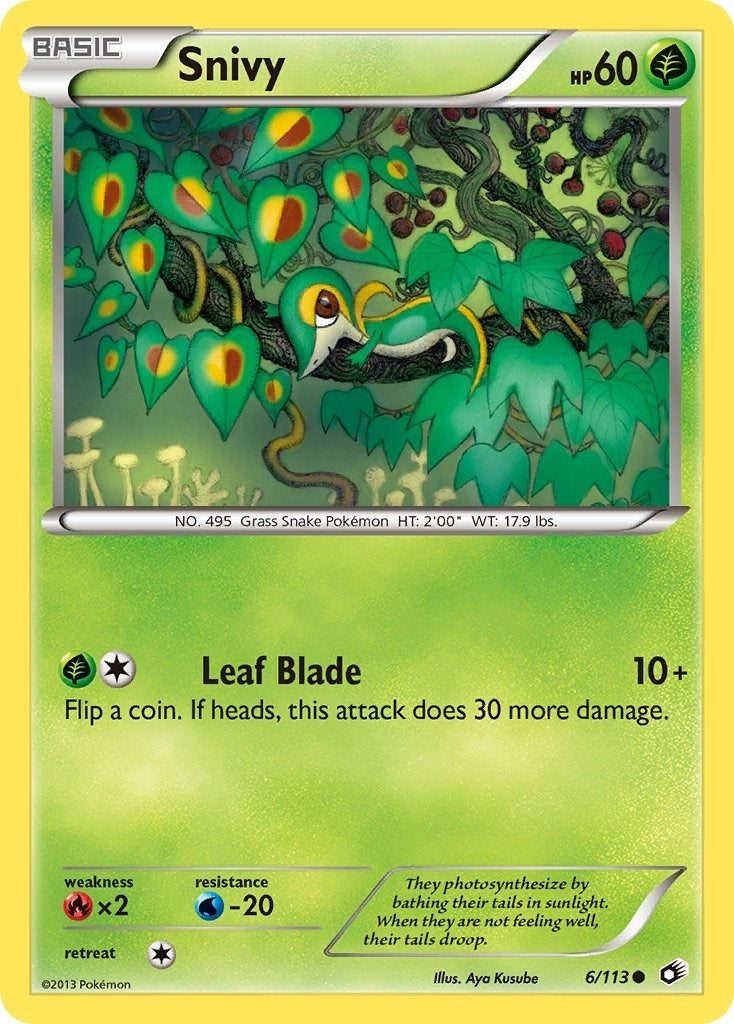 Image for Snivy (6/113) (Legendary Treasures) - Pokemon