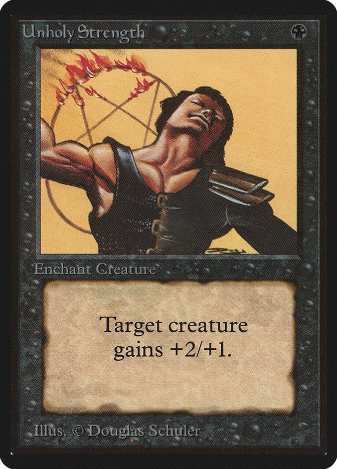 Unholy Strength [LEB] - MTG Single
