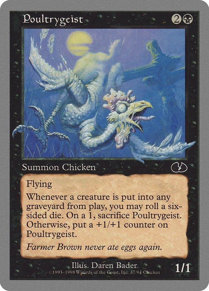 Poultrygeist (37) [UGL] - MTG Single