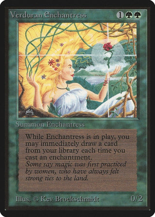 Verduran Enchantress [LEB] - MTG Single