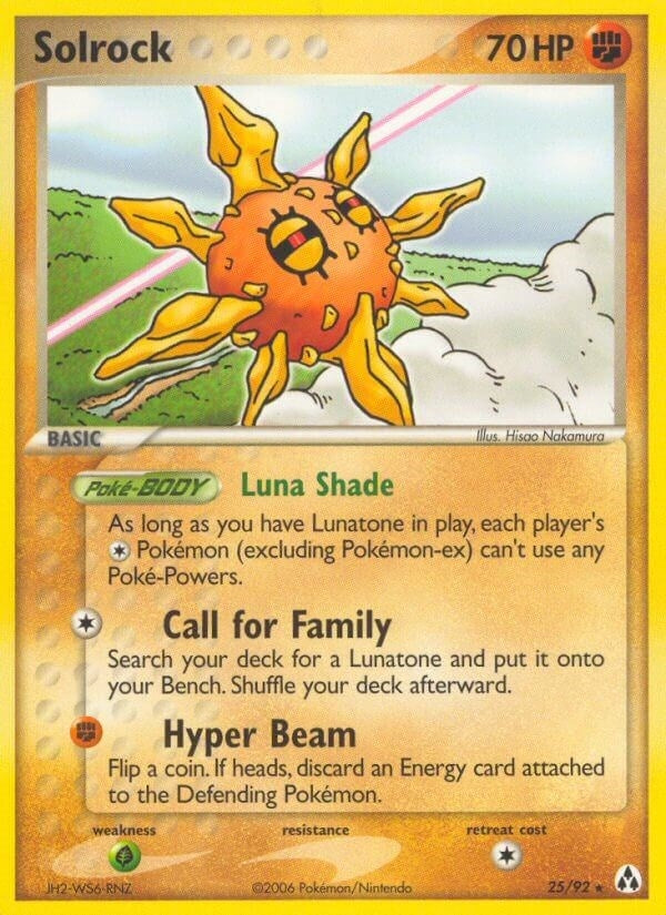 Image for Solrock (25/92) (Legend Maker) - Pokemon