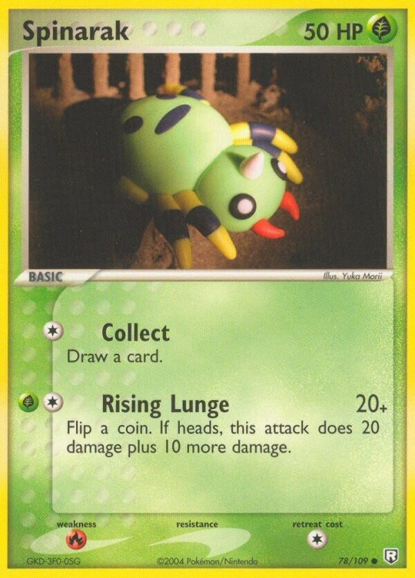 Image for Spinarak (78/109) (Team Rocket Returns) - Pokemon