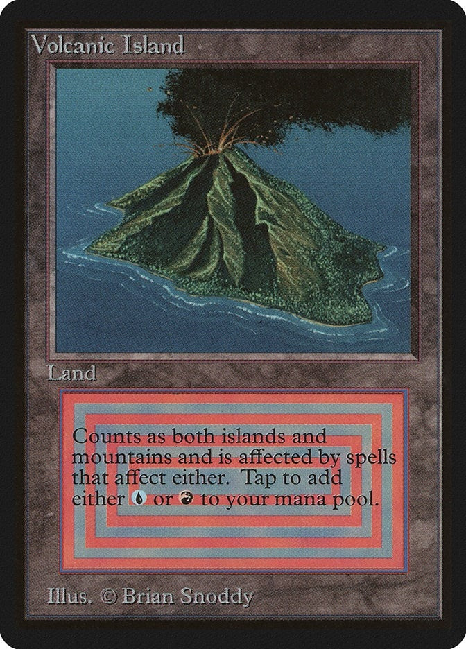 Volcanic Island [LEB] - MTG Single